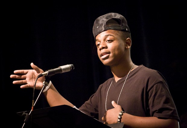 Poet Devonte Robinson performs "Letter To My Future Wife"